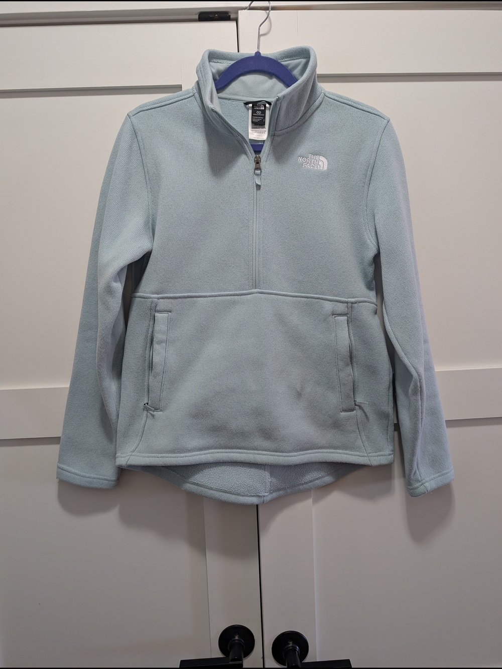 The North Face Ice Blue Quarter-Zip Fleece Pullover